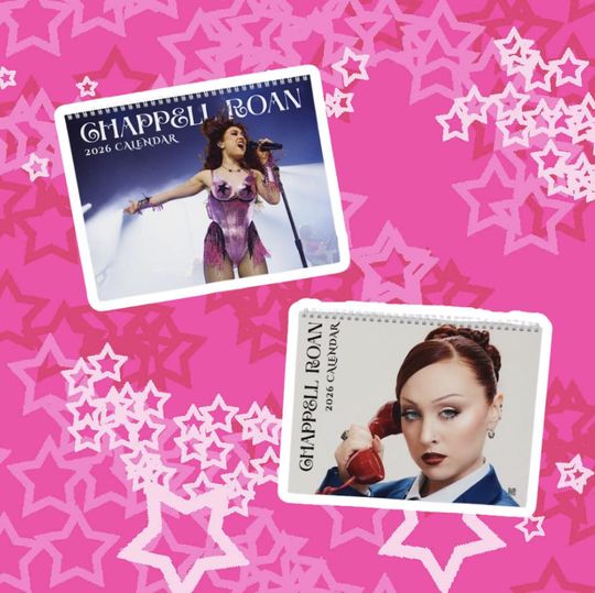 Chappell Roan 2026 Calendar | The Subway Midwest Princess Calendar Christmas Gift