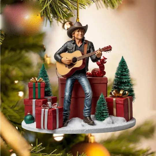 Discover Keith Urban Christmas Ornament