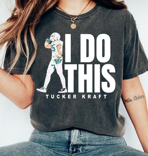 Discover Tucker Kraft Green Bay Football T-Shirt Unisex Game Day Tee