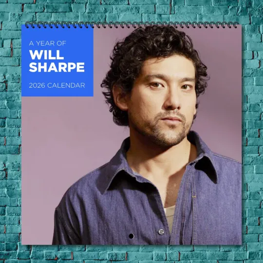 Discover Will Sharpe 2026 Wall Calendar, 12-Month Calendar Fan Gift