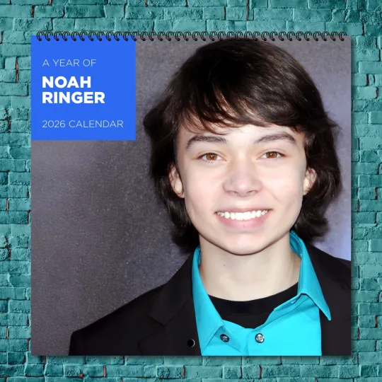 Noah Ringer 2026 Wall Calendar, 12-Month Celebrity Fan Gift for Wall