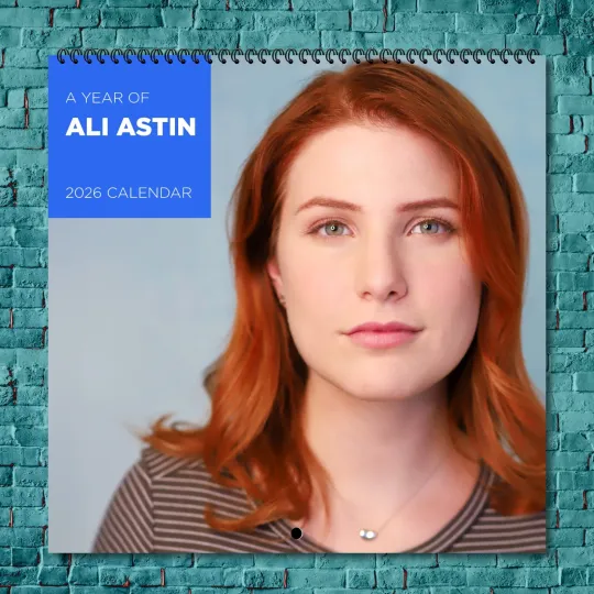Discover Ali Astin 2026 Wall Calendar, 12-Month Actor Calendar Fan Gift