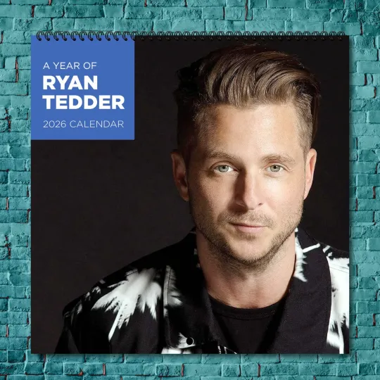 Discover Ryan Tedder 2026 Wall Calendar, 12-Month Celebrity Photo Calendar