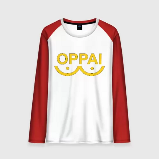 Discover Saitama OPPAI 3D Printed Men's Women T-shirt O-Neck Casual Men's Clothing Oversized Cartoon Long Sleeve Kids Tops
