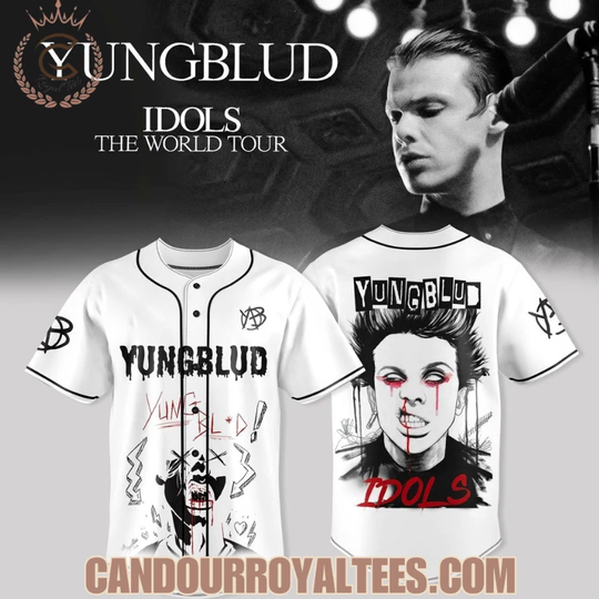 Yungblud Idols The World Tour Baseball Jersey