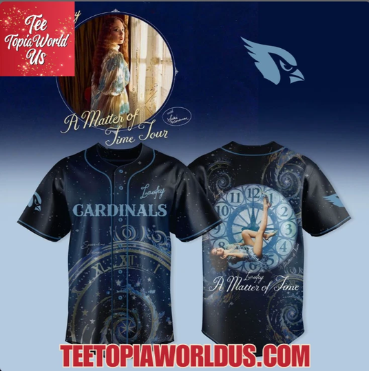 Cardinals x Laufey A Matter of Time Tour Merch Baseball Jersey
