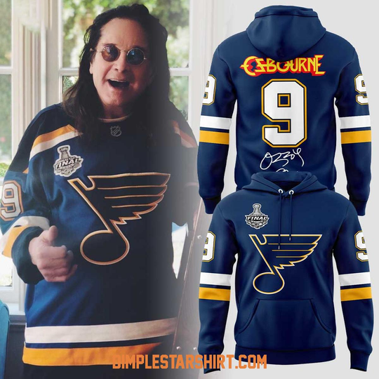 St. Louis Blues Ozzy Osbourne Memories 2025 Hoodie