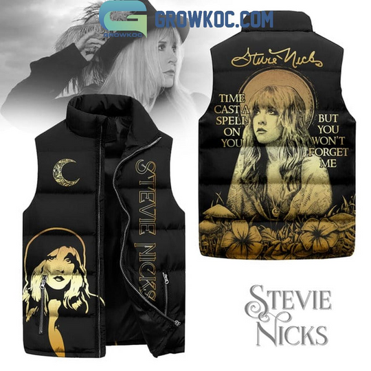 Stevie Nicks Sleeveless Jacket Time Cast a Spell on You
