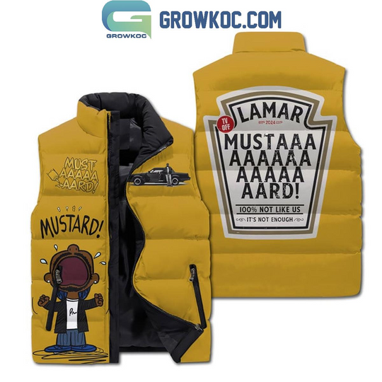 Kendrick Lamar Merry Mustard Sleeveless Jacket