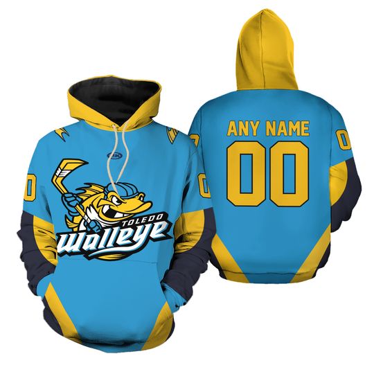 Personalize Toledo Walleye Hoodie