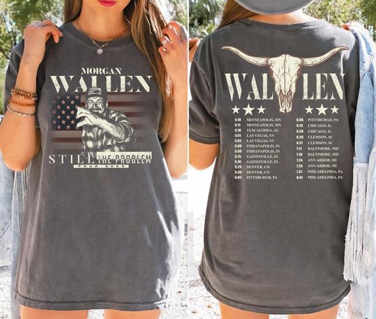 Discover Wallen Western Still The Problem Tour 2026 T-Shirt, Country Music Tee, Wallen Western Fan Gift