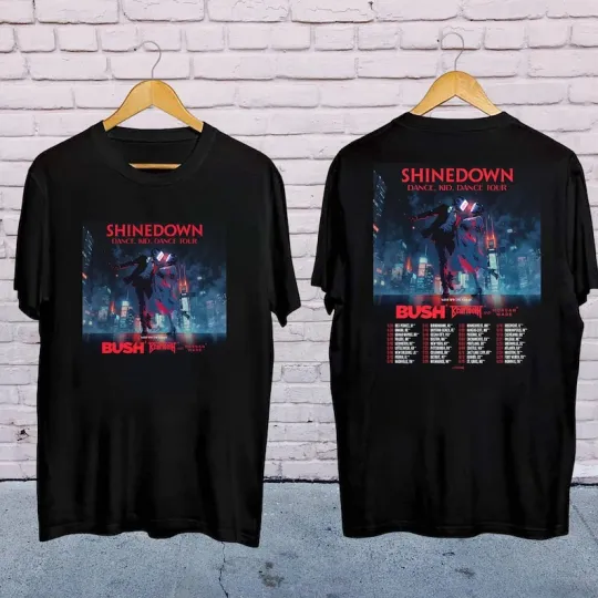 Discover Shine Down Dance Tour 2025 Kid Double Sided T-Shirt