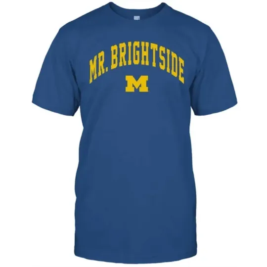 Discover Michigan Wolverines 3D Mr. Brightside T-Shirt