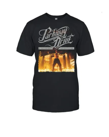 Discover Parkway Drive 20th Anniversary European Tour T-Shirt Unisex Metalcore Tee
