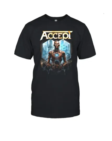 Discover Accept Humanoid Tour 2025 Unisex Heavy Metal T-Shirt