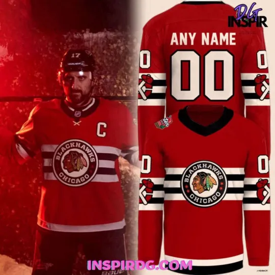 Discover Personalized Chicago Blackhawks Winter Classic 2025 Hockey Shirt