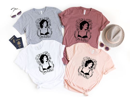 Discover Como La Flor T-Shirt, Selena Quintanilla Inspired Tee, Latina AF Shirt, Morena Shirt, La Reina de Tejano