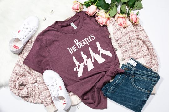 The Beatles T-Shirt, Retro 70s Rock and Roll Tee, Beatles Gifts