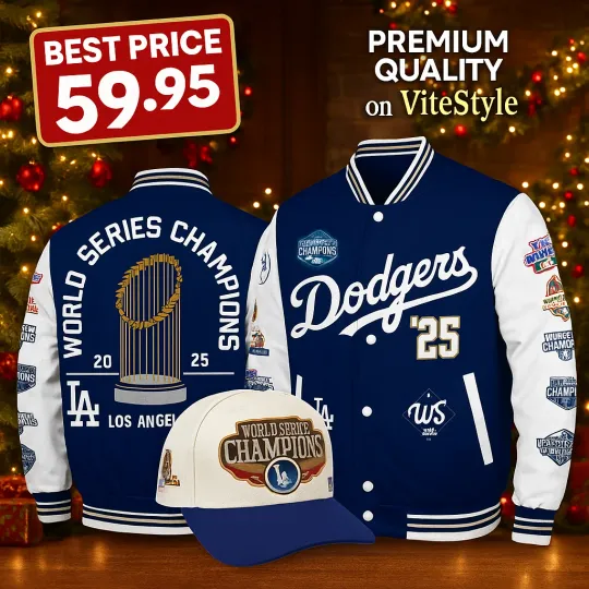Discover LA Dodgers 2025 World Series Champions Baseball Jacket