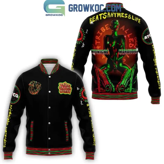 Discover A Tribe Called Quest Beats Rhymes Life Baseball Jacket