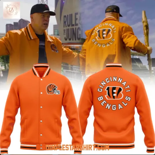 Discover Bengals Rule The Jungle Baseball Jacket Gift For Christmas