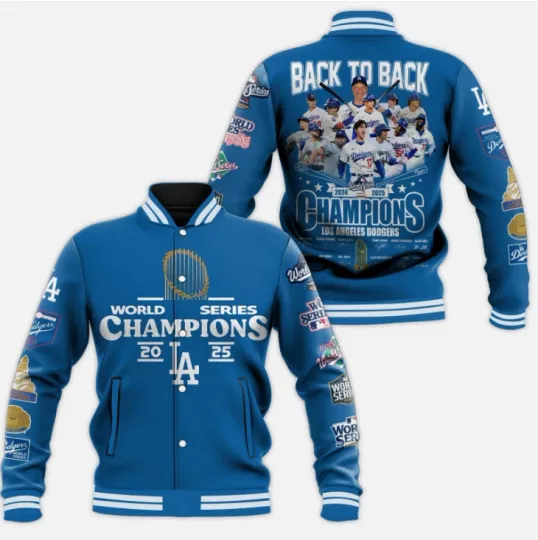 Discover 2025 Dodger city Champions Baseball Jacket Gift For Christmas