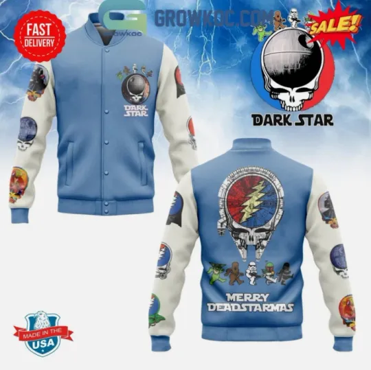 Discover Star War x Grateful Dad Christmas Baseball Jacket Gift For Christmas