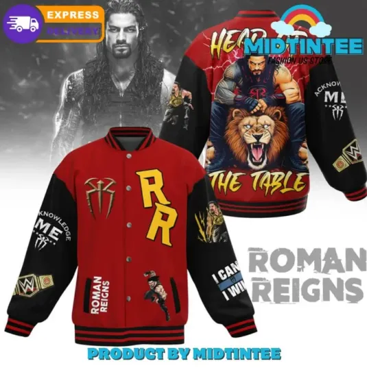Discover Roman Regins Head Of The Table Baseball Jacket Gift For Christmas