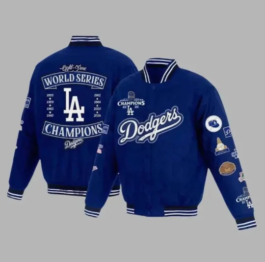 Discover Dodger 8 Times Champions Baseball Jacket Gift For Christmas