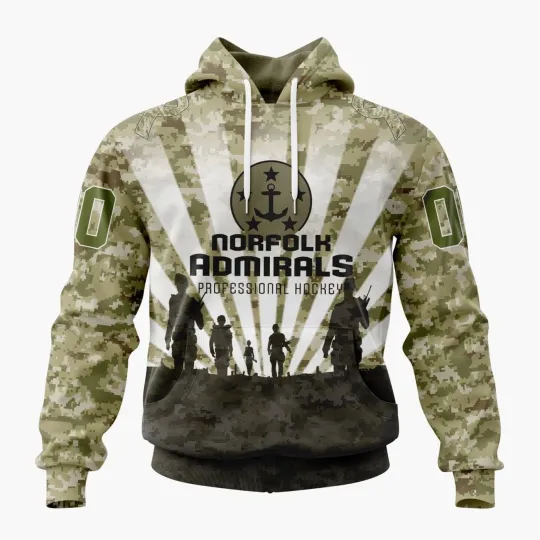Discover Personalized Norfolk Admirals Hoodie