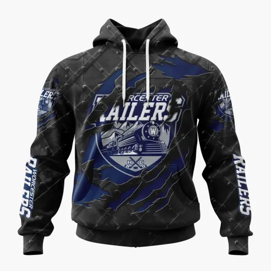 Discover Personalized Worcester Railers Hoodie
