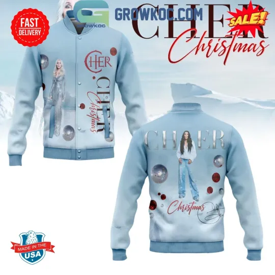 Discover Cher Christmas Baseball Jacket ALL SIZE
