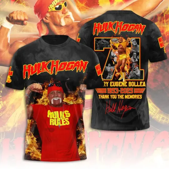 Hulk Hogan 3D T-Shirt