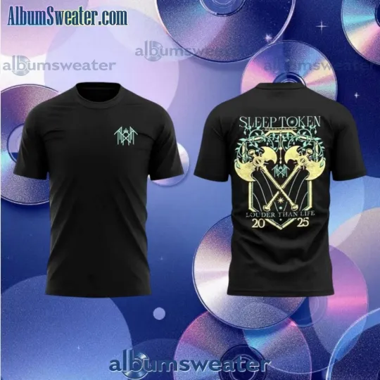Discover Sleep T0ken Louder Than Life 2025 Cotton T-shirt Unisex All Size