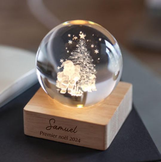 Personalized Christmas Gift With Engraving, Children's Christmas Gift, Christmas Decoration