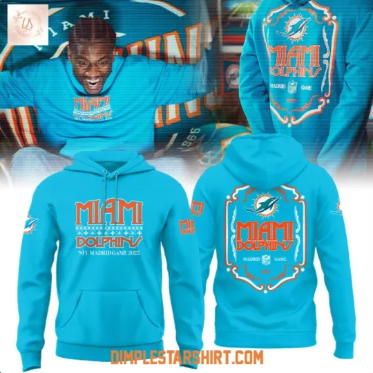 Dolphins Game 2025 Hoodie 3D Gift For Christmas