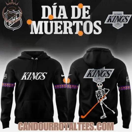 Discover Los Angeles King Dia De Muertos 3D All Over Printed Hoodie Gift For Christmas