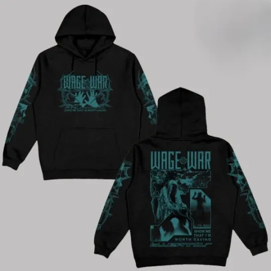 Discover Wage War Blueprints 10 Year Anniversary Nov 27 2025 Unisex 3D Hoodie 3D