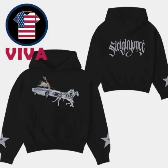 Beyonce Silver Sleigh Sleighyonce All Over Print 3D Hoodie