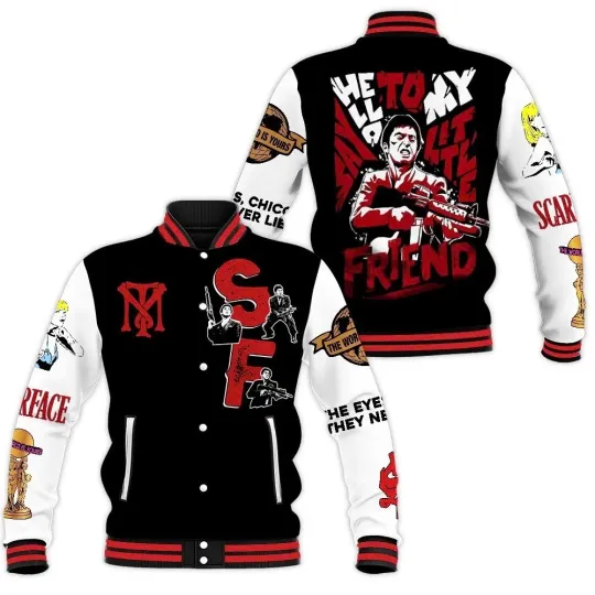 Scarface Al Pacino Baseball Jacket