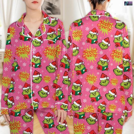 Discover Funny Mean Guy Christmas Pajamas Set, Merry Christmas Pajamas, Christmas Family Matching, Christmas Holiday Sleepwear Set, Xmas Holiday Gift