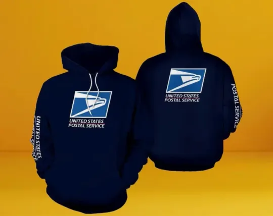 Express Postal Service 3D Hoodie for Delivery Driver Gift For Christmas