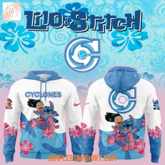 Discover Cincinnati x Lilo And Stich 2025 Hoodie 3D All Over Print