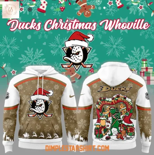 Discover Anaheim Christmas Welcome To Whoville Hoodie 3D