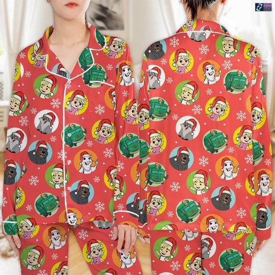 Discover Trash Truck Christmas Pajamas Set, Trash Truck Xmas Pajamas, Trash Truck Family Holiday Pajamas, Family Christmas Party, Xmas Holiday Gift