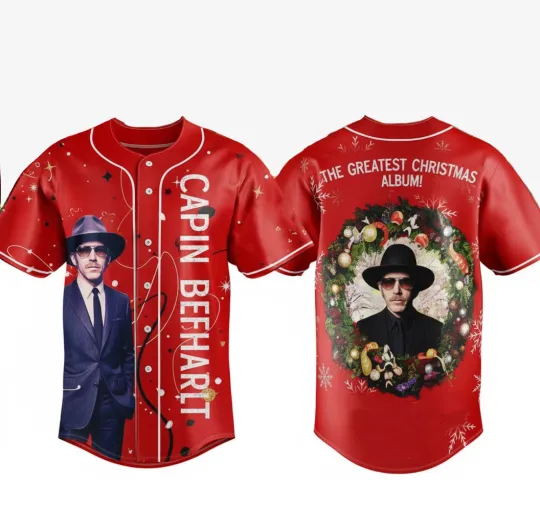 Discover Captain Beefheart SInger CHristmas Baseball Jersey Gift TS746