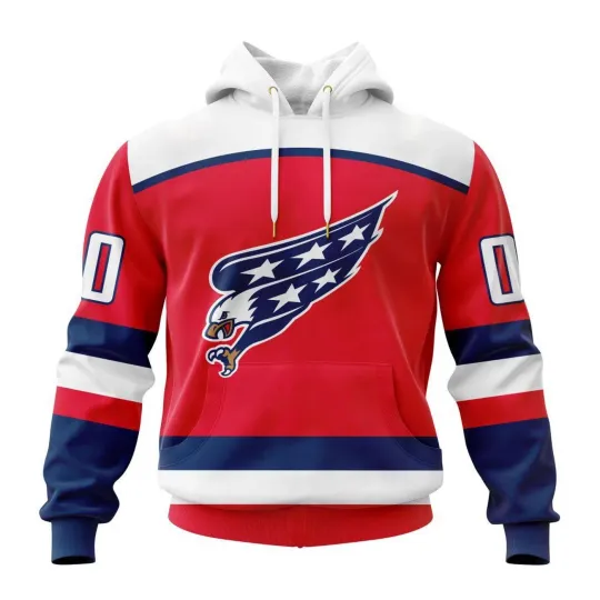 Discover Personalized Washington Capitals Hoodie 2025/26 Alternate Screaming Eagle