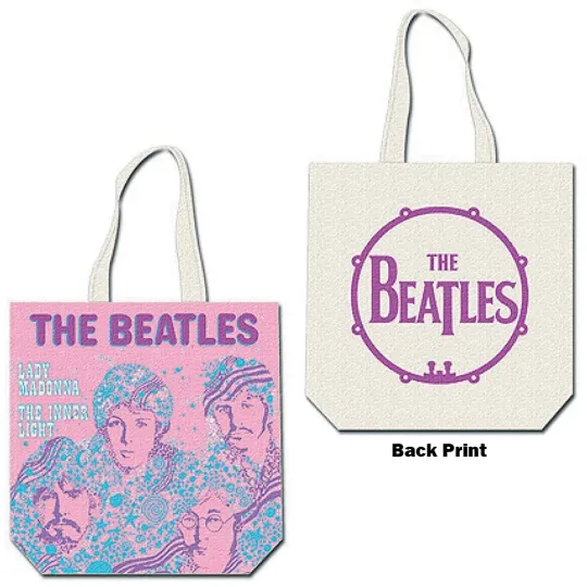 The Beatles Lady Madonna Multicolor Tote Bag