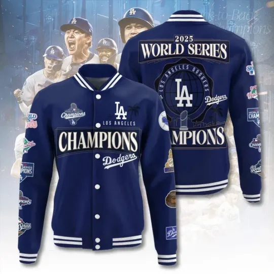Discover Dodgers World Series 2025 Jacket, Gift for fan
