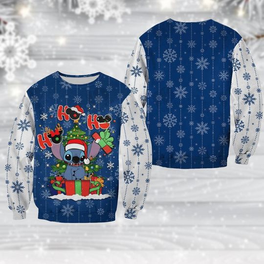 Discover Snowflake Ugly Christmas Sweater, Winter Pattern Holiday Sweater, Xmas Cozy Sweater Gift